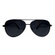 Herren Sonnenbrille Pilotenbrille schwarz Gläser grün oder grau UV 400