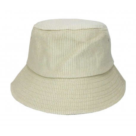 Bucket Hat beige Cord Eimer Hut Damen Hut Fischer Hut verstellbar