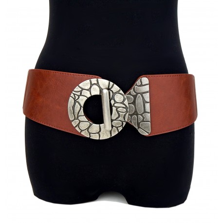 Stretchgürtel schwarz grau gold silber damengürtel elastisch