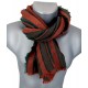 Herrenschal 4 Farben gestreift
