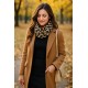 Loop Strickloop Leopard beige braun oder grau schwarz Herbst Winter
