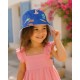 Ella Jonte Kinder Bucket Bucket Hat Blau Dinos Jungen Mädchen Sommerhut 54cm