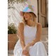 Bucket Hat pastell bunt Wendehut unifarben rosa Sommerhut 56 - 58 cm