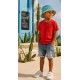 Kinder Bucket Hat bunt Mädchen Jungen Sommerhut Wendehut türkis 54cm