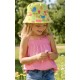 Kinder Bucket Hat bunt Mädchen Jungen Sommerhut Wendehut türkis 54cm