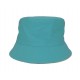 Kinder Bucket Hat bunt Mädchen Jungen Sommerhut Wendehut türkis 54cm