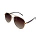 Pilotenbrille silber grau