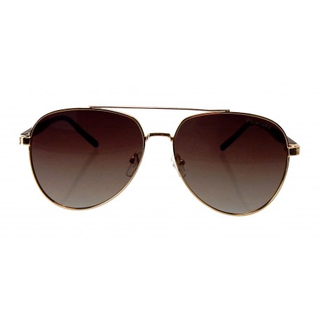 Pilotenbrille silber grau