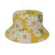 Kinder Bucket Hat bunt Mädchen Jungen Sommerhut Wendehut türkis 54cm