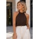 Ella Jonte Ohrringe beige natur Bast Boho Ohrstecker Ibiza Festival Hippie Style