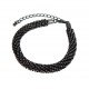 Armband Strass schwarz
