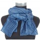 Damenschal blau meliert