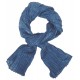 Damenschal blau meliert