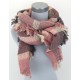 Damenschal rosa violett