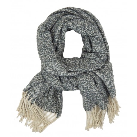 Damenschal grau beige