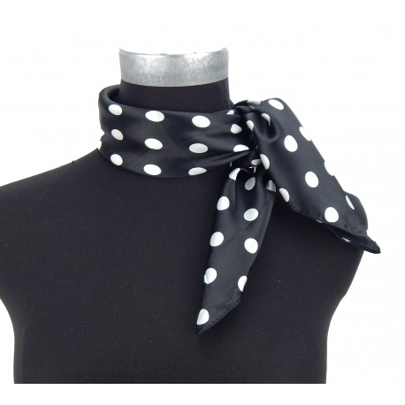 Tuch schwarz Rockabilly