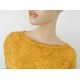 Pullover gelb Mohair