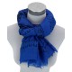 Schal blau Animal Print Motiv