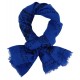Schal blau Animal Print Motiv