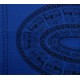 Schal blau Animal Print Motiv