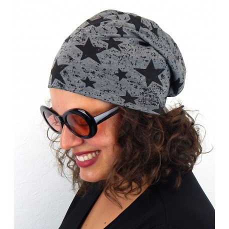 Long Beanie "Stars" in 4 Farben by Ella Jonte
