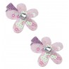 1 Paar Blumen Haarclips Haarspangen 4 Farben