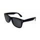 Retro Sonnenbrille Herren Damen schwarz matt 50er