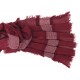 Herrenschal schwarz rot oder blau weicher Schal aus Baumwolle Viskose