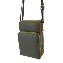 Handytasche zum Umhängen 4 Farben kleine Umhänge Tasche Crosbody Bag