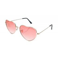 Damen Sonnenbrille Herz gold viele Farben Boho Ibiza Style Hippie