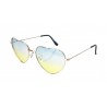 Damen Sonnenbrille Herz gold viele Farben Boho Ibiza Style Hippie