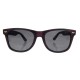 Herren Sonnenbrille Retro Vintage Schwarz Grau Blau Rot oder Braun