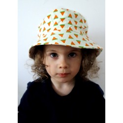 Kinder Bucket Hat Sommerhut Katze Melone Mädchen Jungen Hut