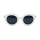 Boho Sonnenbrille rund Blau Schwarz Beige Rosa Blau Transparent Trend