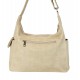 Handtasche 6 Farben Schwarz Grau Blau Beige Braun Tasche Kunstleder