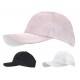 Damen Cap Base Cap rosa schwarz oder off-white Sommerhut Mütze Satin