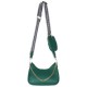Handtasche Trend Tasche grün + Tragegurt + Handytasche Kunstleder