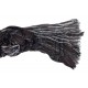 Herrenschal braun schwarz grau weiss leichter Schal Baumwolle Viskose