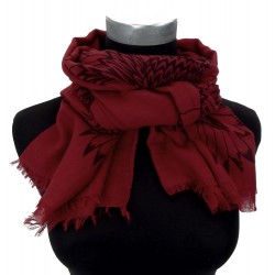 Damenschal Adler lachsrosa