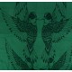 Damenschal Adler lachsrosa